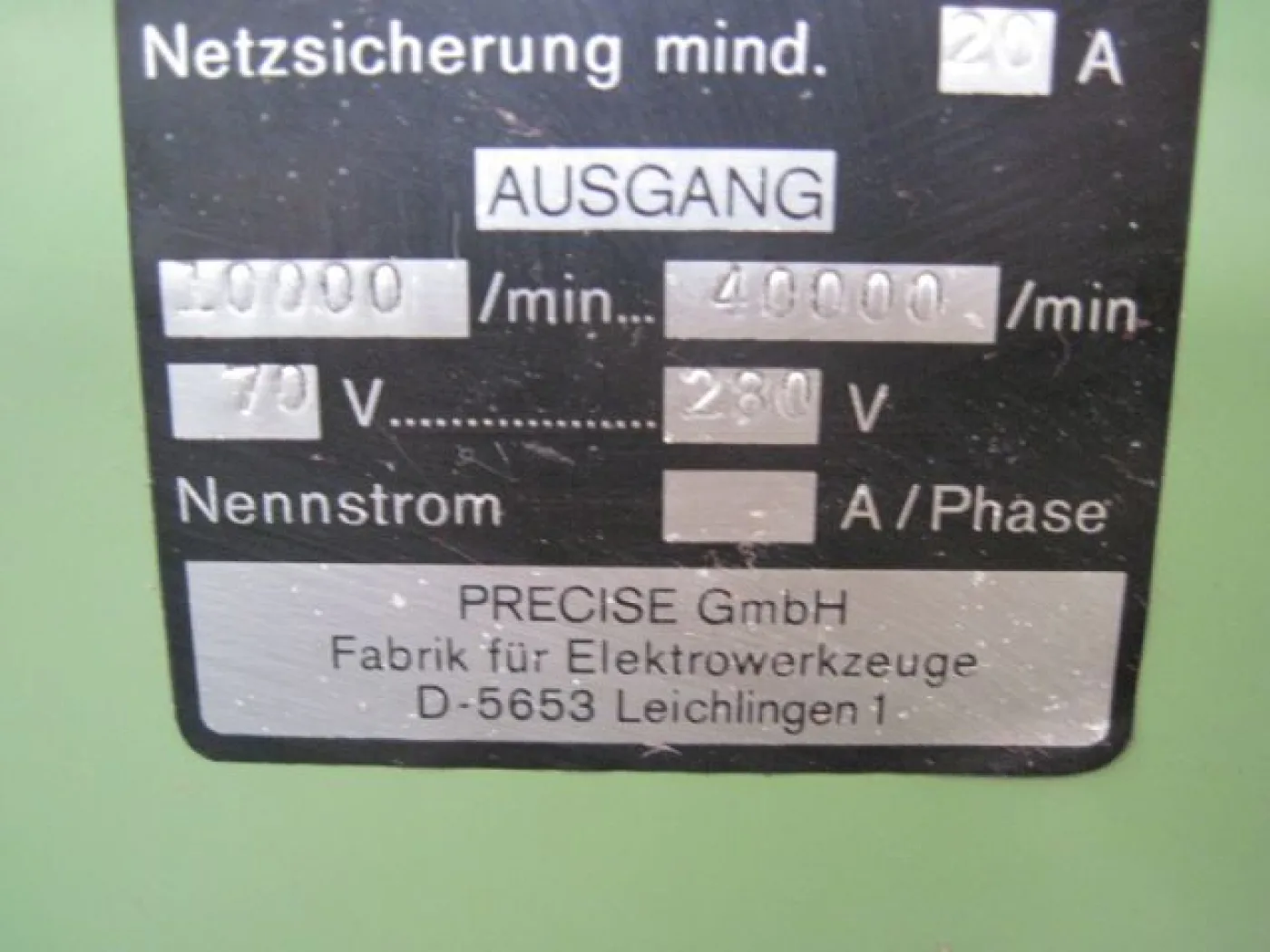 PVSF 73 PRECISE - 2