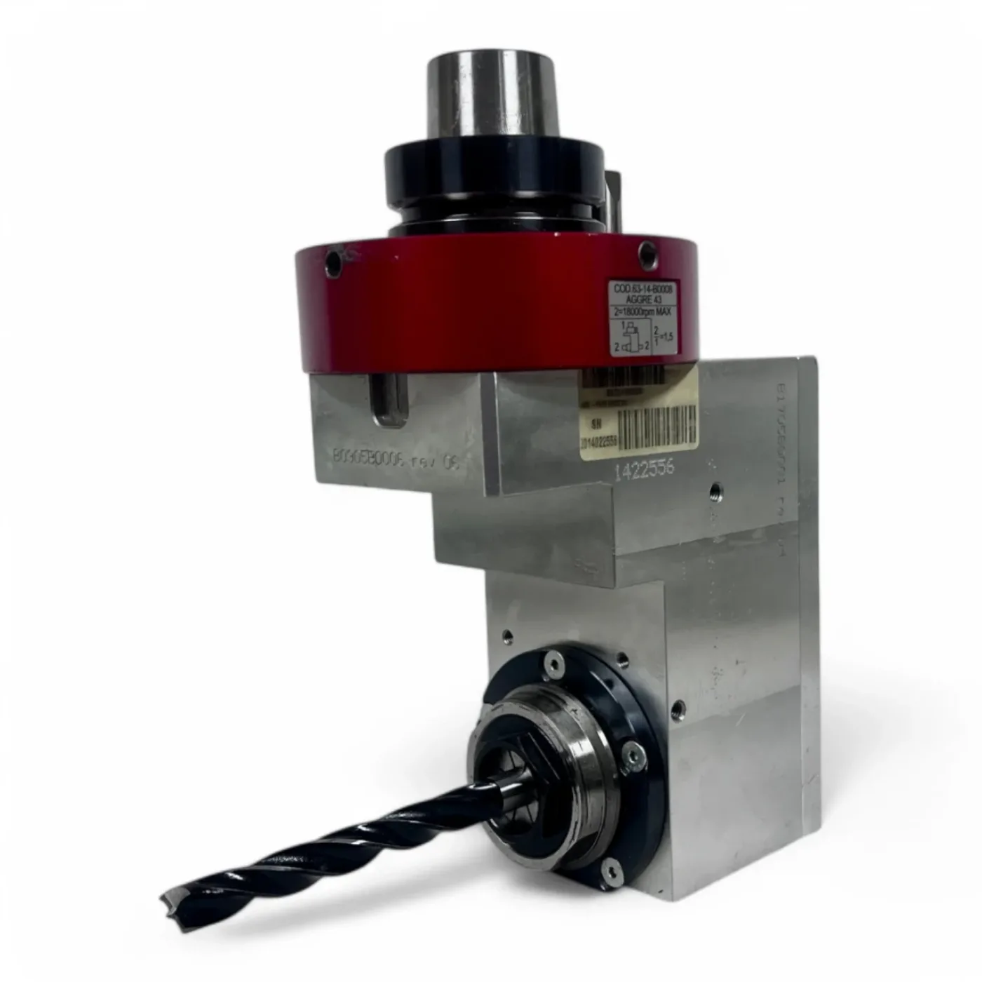 BIESSE HSD Schlosskastenaggregat COD 63-14-B0008 AGGFE 43 – Seriennummer: 1422556 - 3