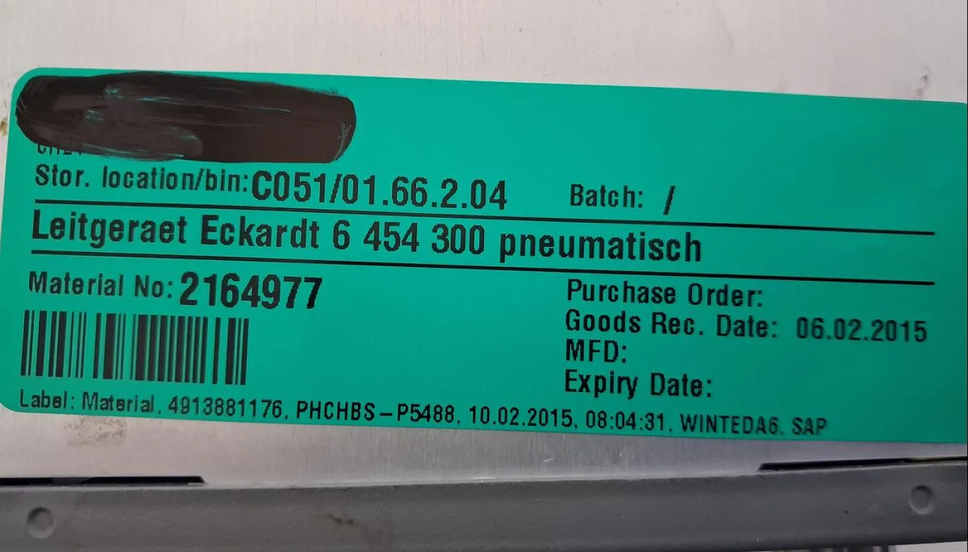 Eckardt Compact P 6454300 Pneumatischer Signalumformer - 8