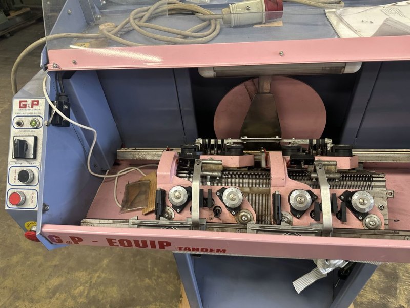 G&P Elettromeccanica - Equip tandem ETSS-5 border knitting machine