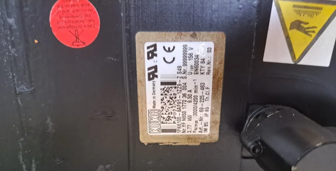 Kuka 1FK6100-8AF91-1ZZ9-Z S49 mit DynaGear - 4