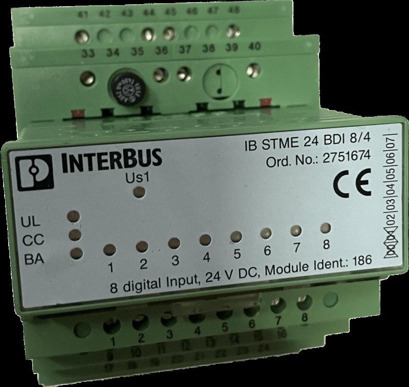 Phönix-Contact 2750808 I/O-Modul - IB ST 24 BDI 8/4