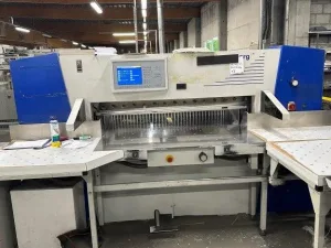 Wohlenberg 137 Cut-Tec cutting machine