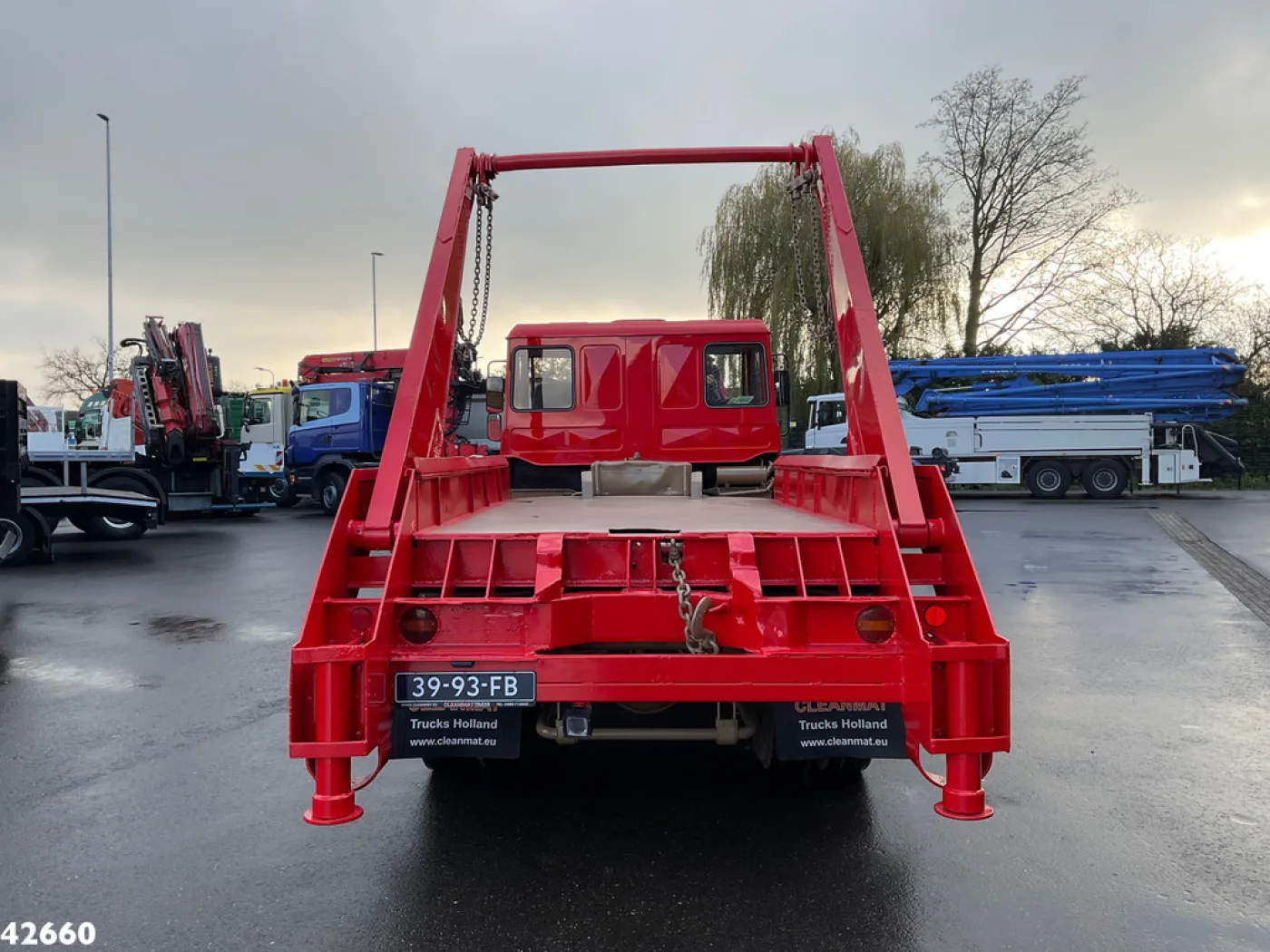 DAF FA 1600 DF 485 14 Ton portaalarmsysteem Oldtimer - 3
