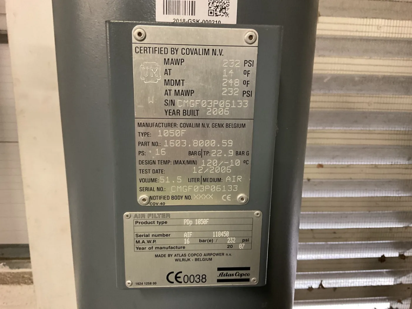 Atlas Copco ZR 250 FF Air compressor - Blower - 5