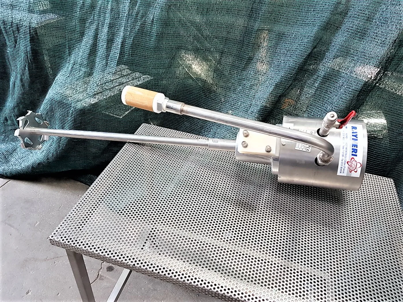 TURBOEMULSORE AGITATORE PNEUMATICO – RAYNERI MOD. AIRT95 - 2