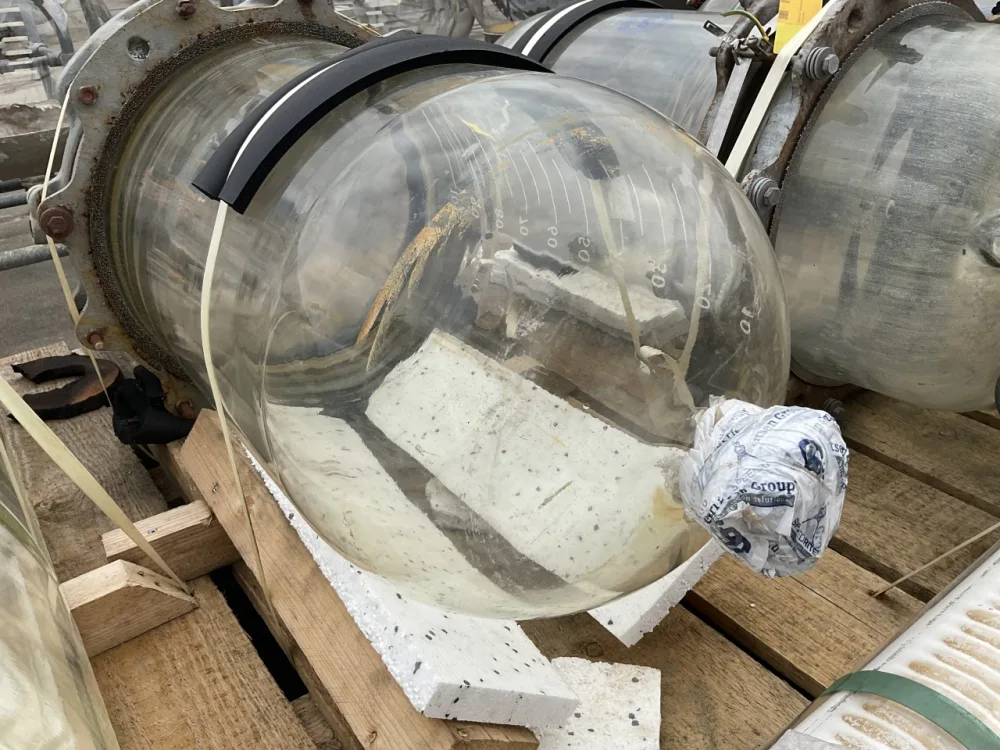 QVF Glasstechnik 100 Ltr - Vertical tank