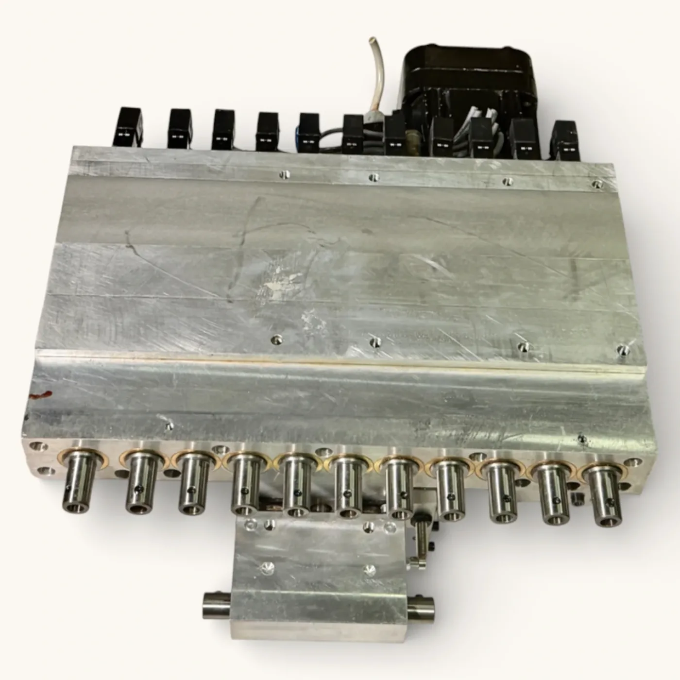HOMAG Bohrgetriebe Motor Bohraggregat BAZ BOF 11 + 1 + 1 spindelig Art.-Nr. 1-024-95-2081 / Art.-Nr. 2-024-95-1330 – WEEKE BP 155 - 5
