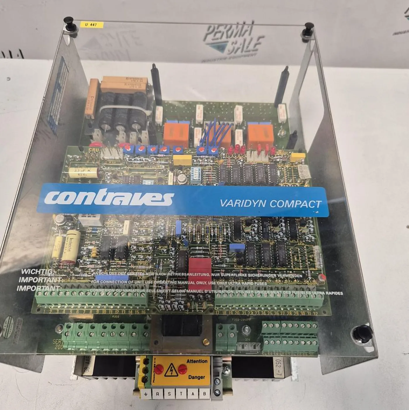 Contraves Steuerung CPU - VARIDYN COMPACT VDB 440.45/60 - 2