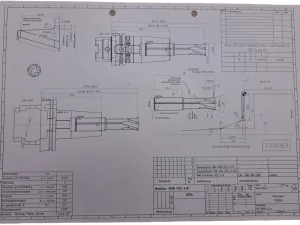Komet / Leadec VHM Formfräser D25 z=4