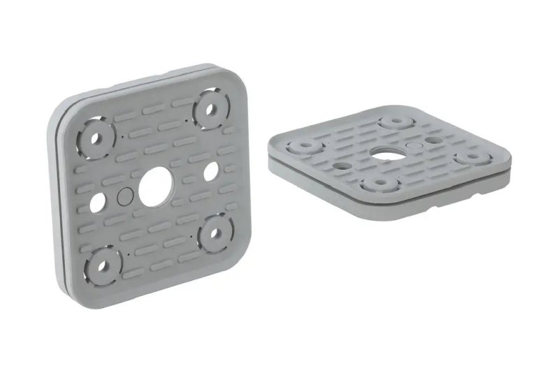 Schmalz VCSP-O 120x120x16.5 TPE – Saugplatte für Blocksauger (oben) Art.-Nr. 10.01.12.00010