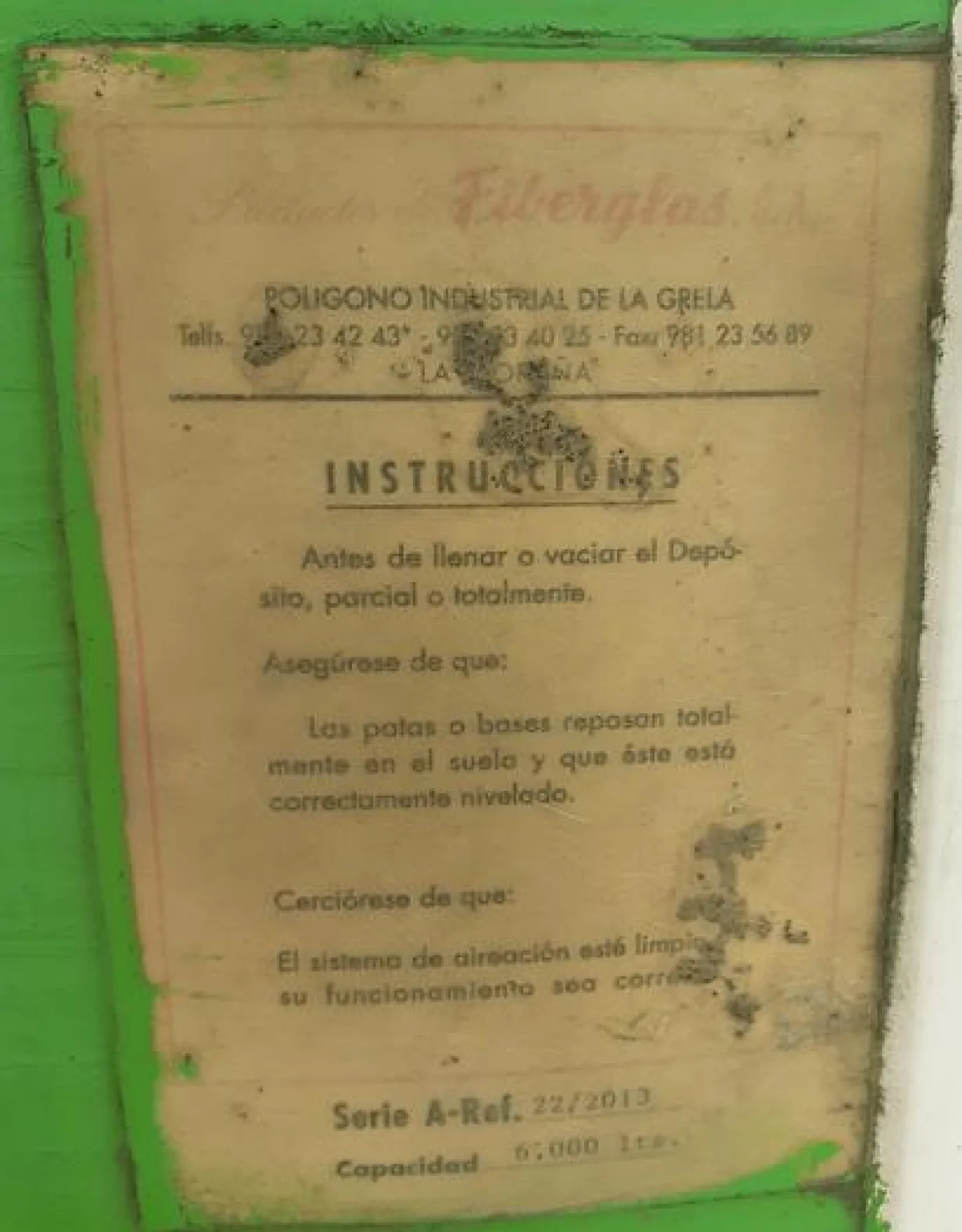Reservatório de fibra de 6000 Lt - 1