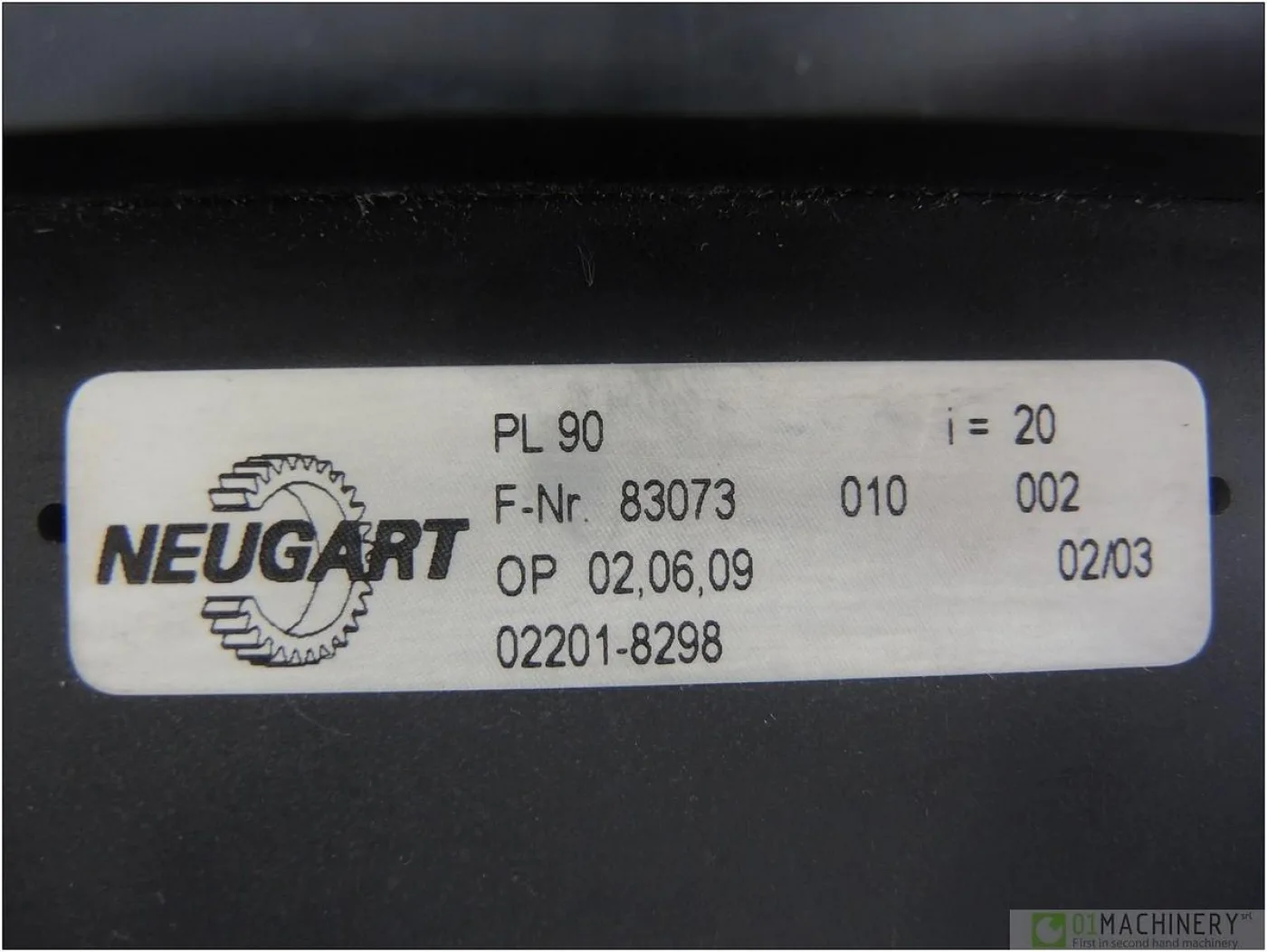 2003 NEUGART PL90 AI1358 - 5