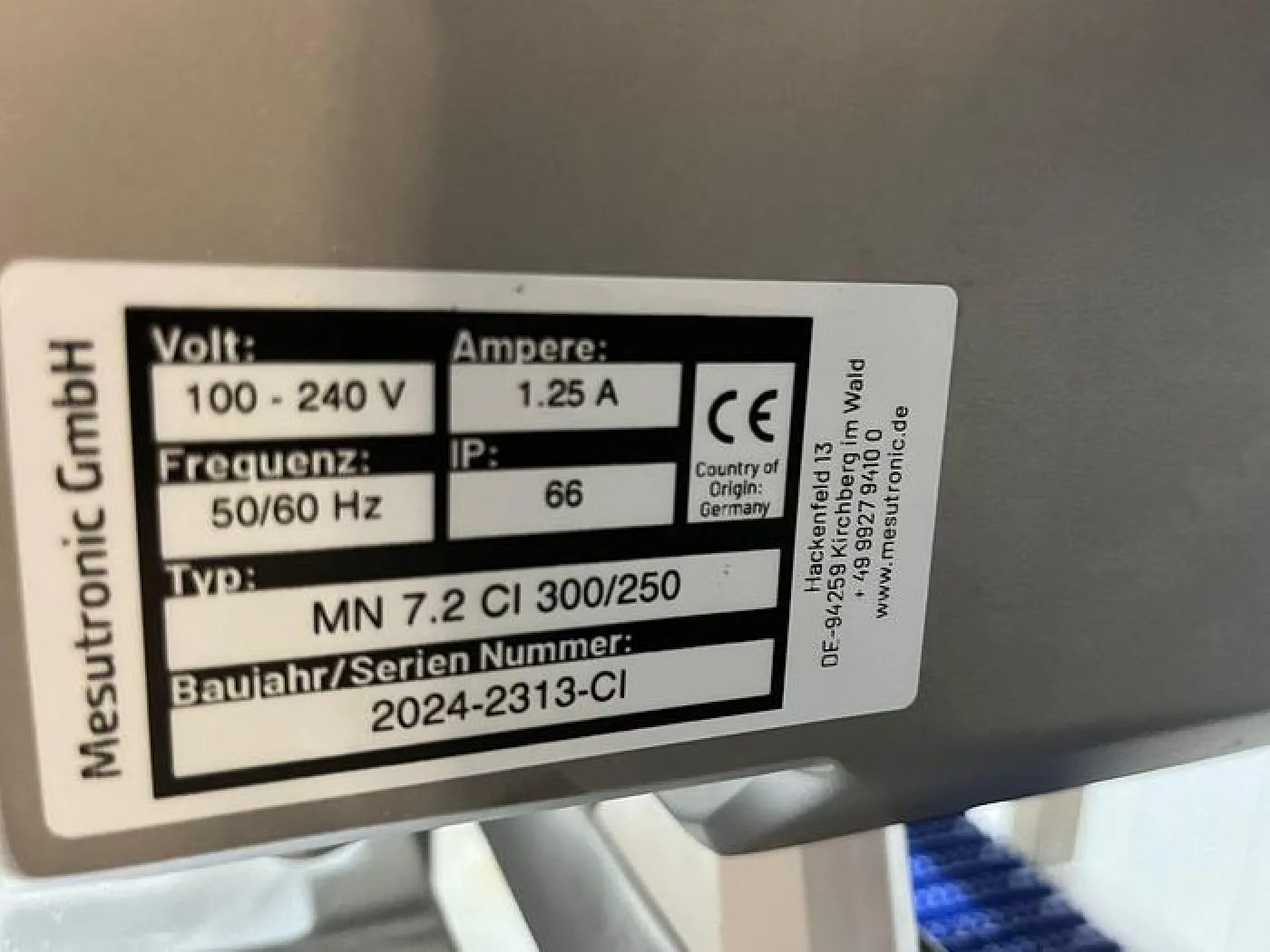Mesutronic Metaaldetector, MN 7.2 CI 300/250 - 6