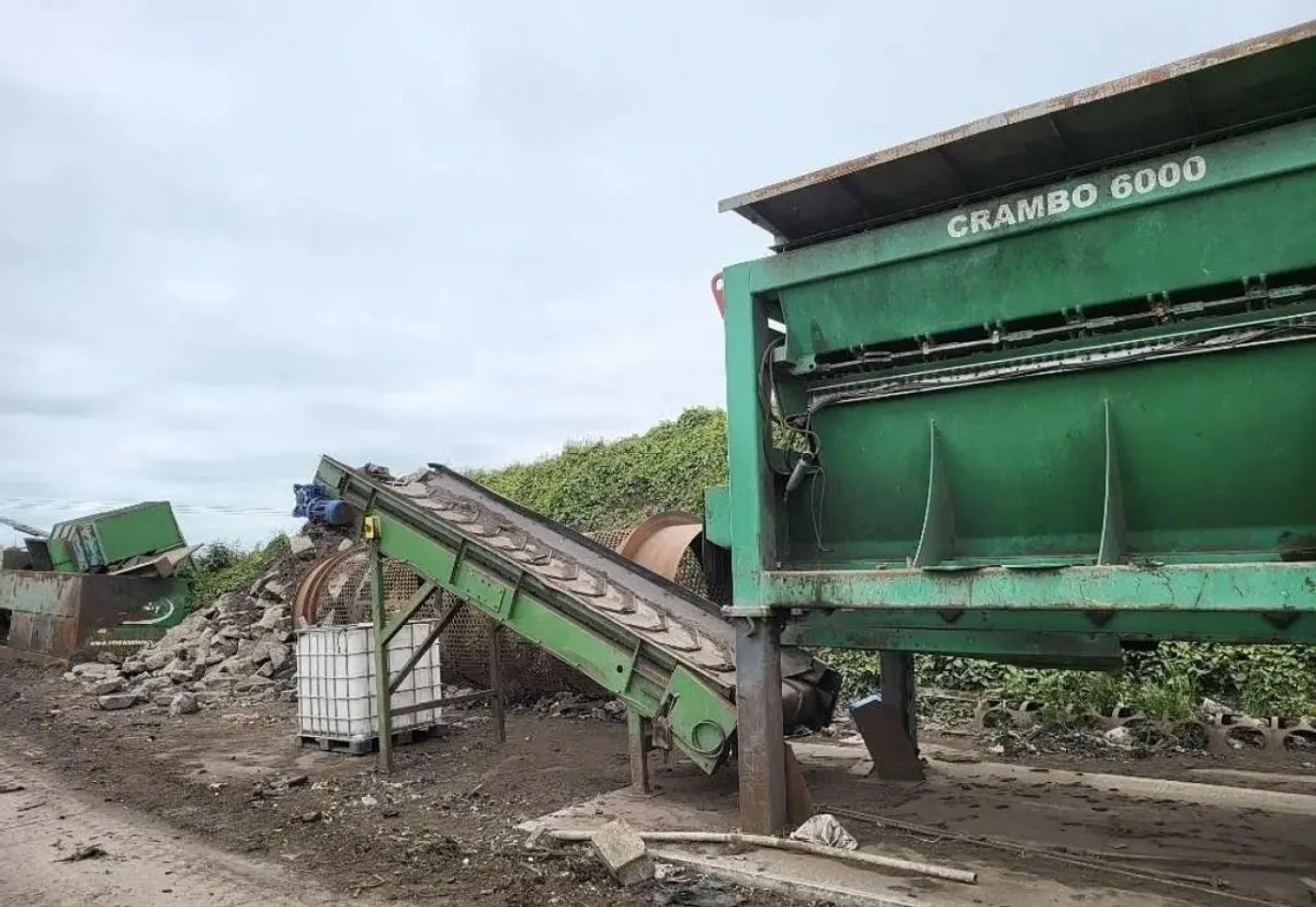 Komptech Crambo 6000 Shredder Parts (Shafts, Baskets, Remote Etc) - 2