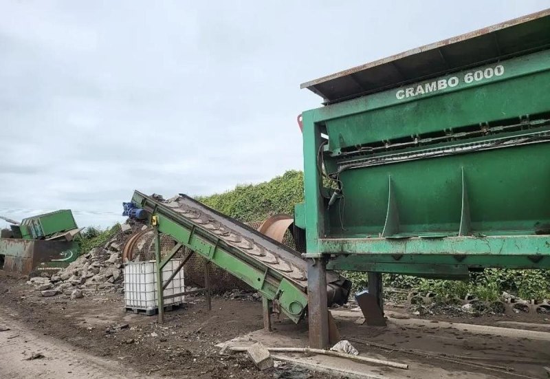 Komptech Crambo 6000 Shredder Parts (Shafts, Baskets, Remote Etc)
