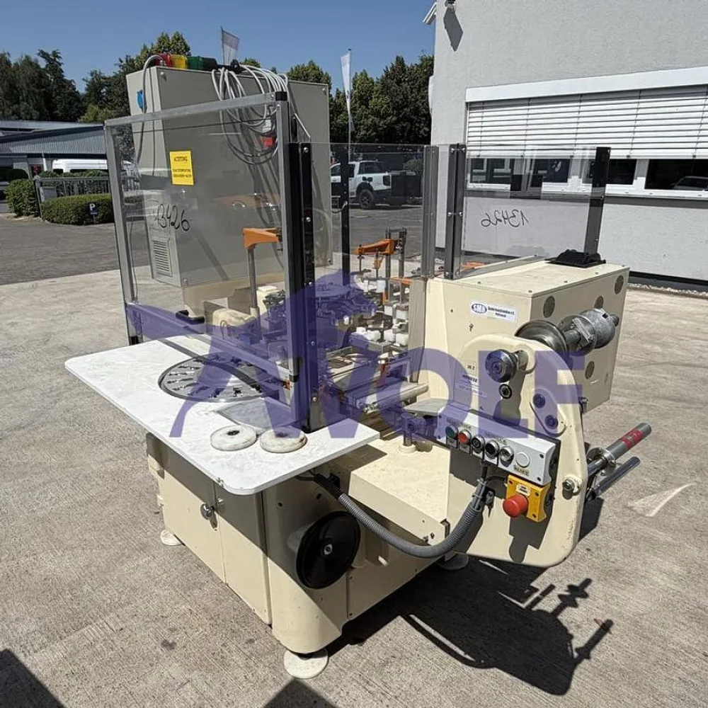 Stannioliermaschine RASCH - Type RU-EK, mit Klappstaion.