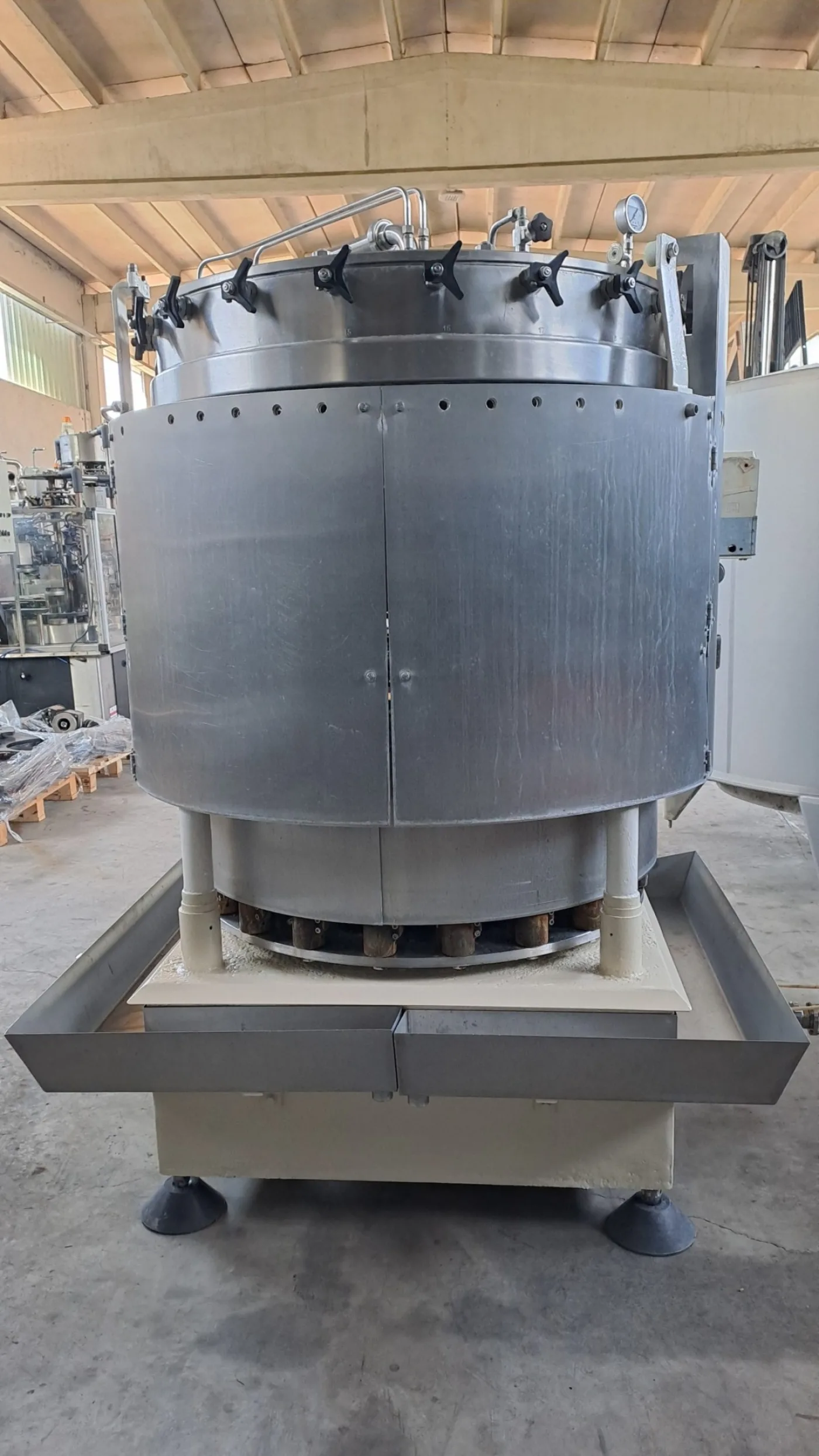 ISOBARIC FILLING MACHINE COBERT MODEL EXACTA 20 VALVES, YEAR 1983, SECOND-HAND MACHINE - 7