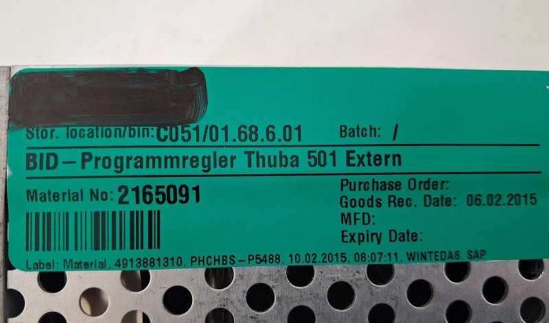 Thuba TECON 501-400 Programmable Controller
