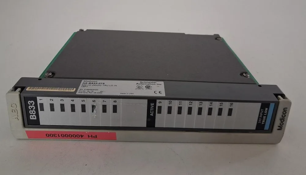 Modicon AS-B833-016 16-Point 24 VDC Digital Input Module