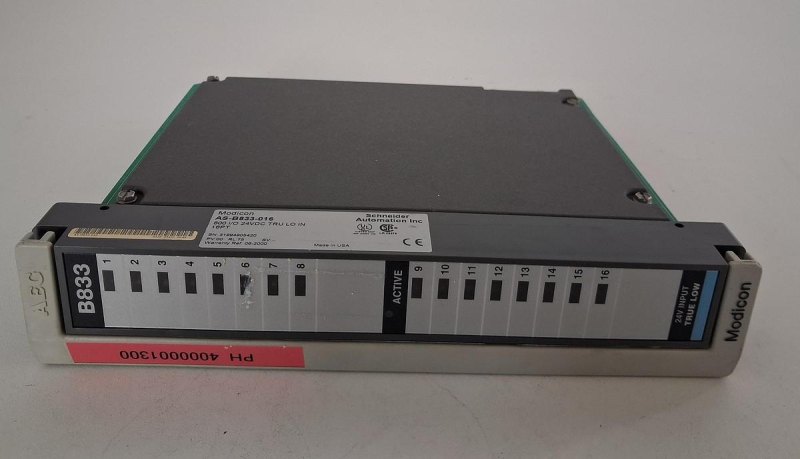 Modicon AS-B833-016 16-Point 24 VDC Digital Input Module