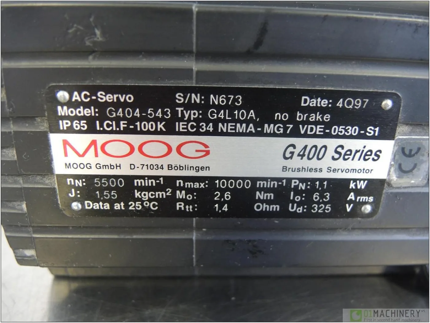 MOOG G404-543 AI1355 - 5