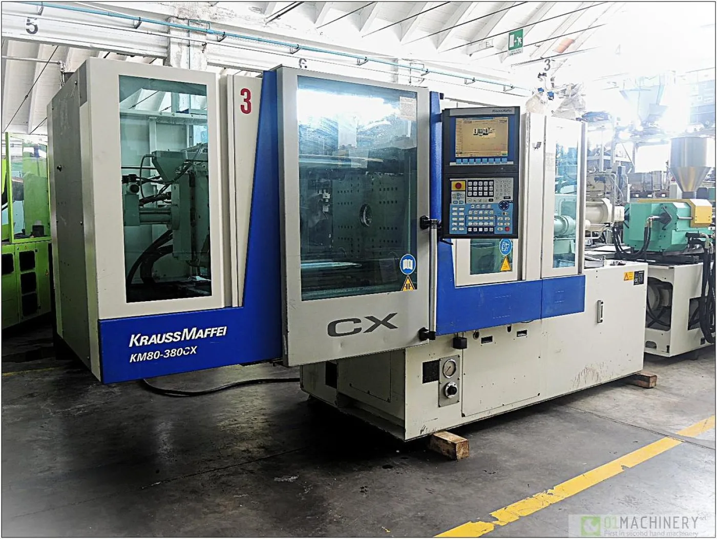 2007 KRAUSS MAFFEI 80-380 CX IN0795 - 1