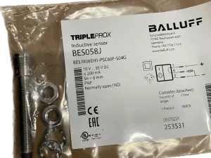 BALLUFF Induktive Standardsensoren mit Vorzugstypen BES M08EH1-PSC60F-S04G