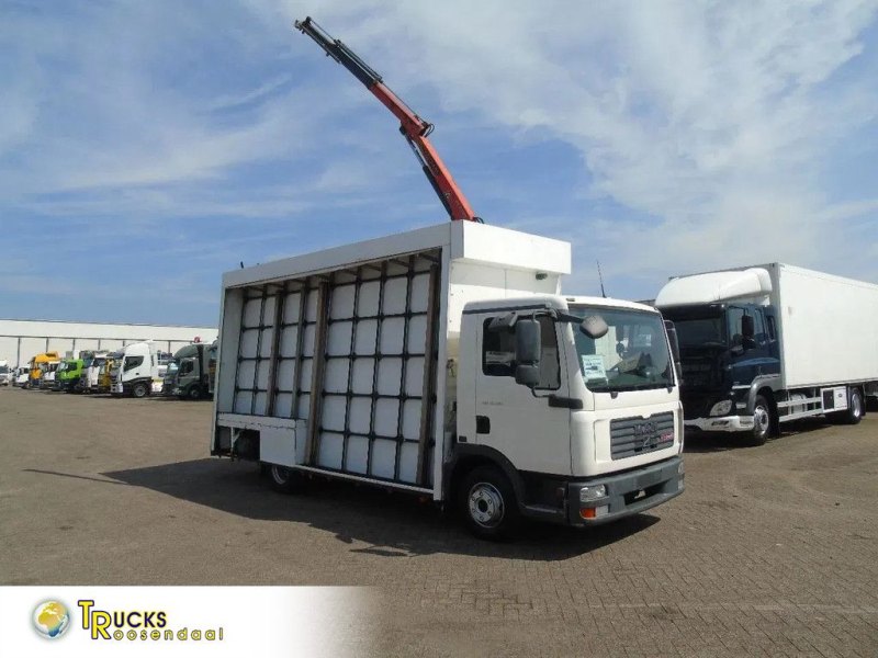 MAN Tgl 8.180 + Palfinger + Glass Truck + Manual