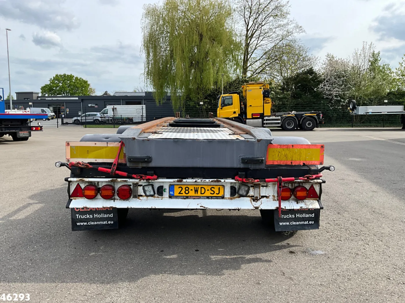 Van Hool 3-assige containeraanhangwagen - 5