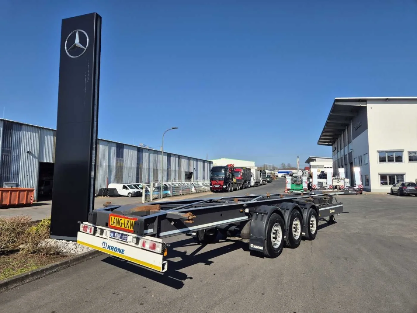 Krone SD Container, BPW-Achsen Liftachse mitte - 2