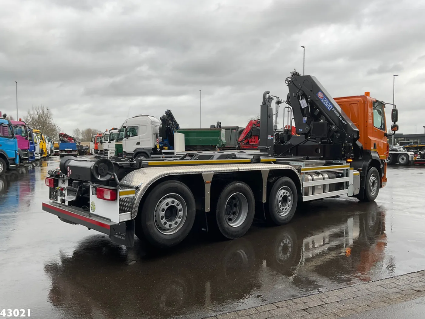 DAF FAQ CF 430 HMF 28 Tonmeter laadkraan - 5