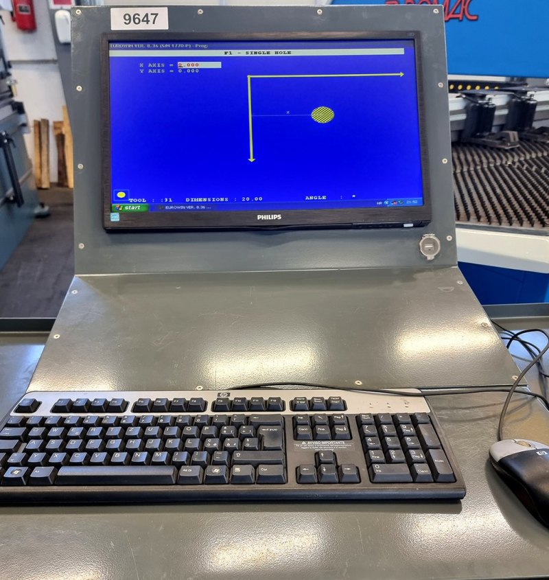 CNC Stanz- und Nibbelmaschine EUROMAC ZX 1000/30