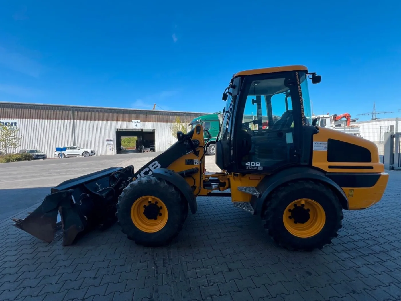 Jcb 409 SV / nur 758h! / Klappschaufel / Gabel - 8