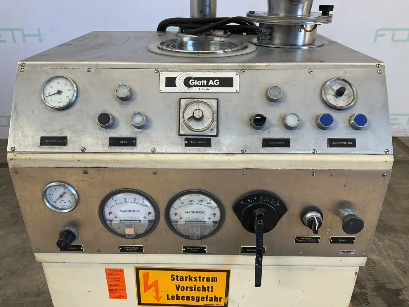 Glatt UNIGLATT - Fluid bed dryer batch - 5