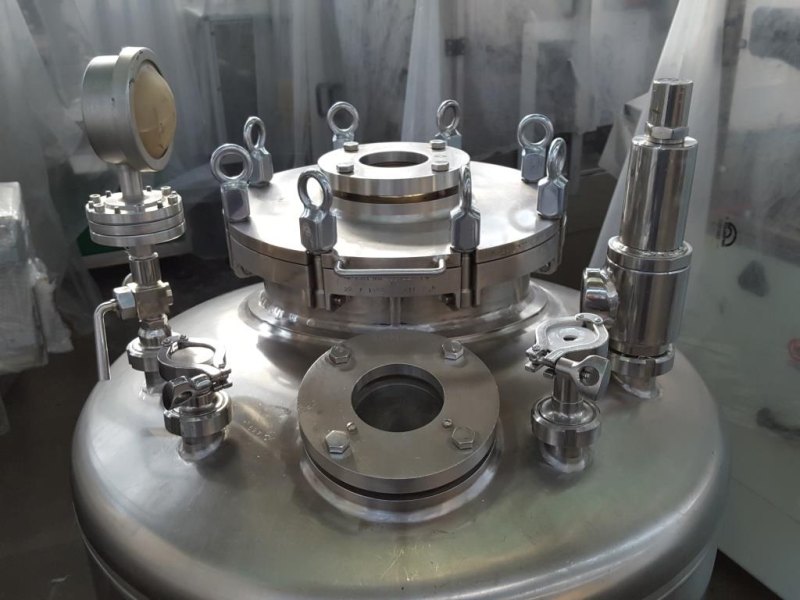 SERBATOIO INOX CARRELLATO – DE LAMA MOD. 300 L