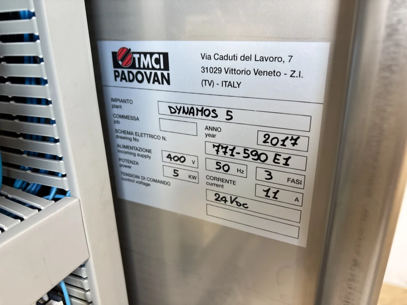 TMCI Padovan Dynamos 5 Continuous Cross Flow Filter - Miscellaneous filter - 4