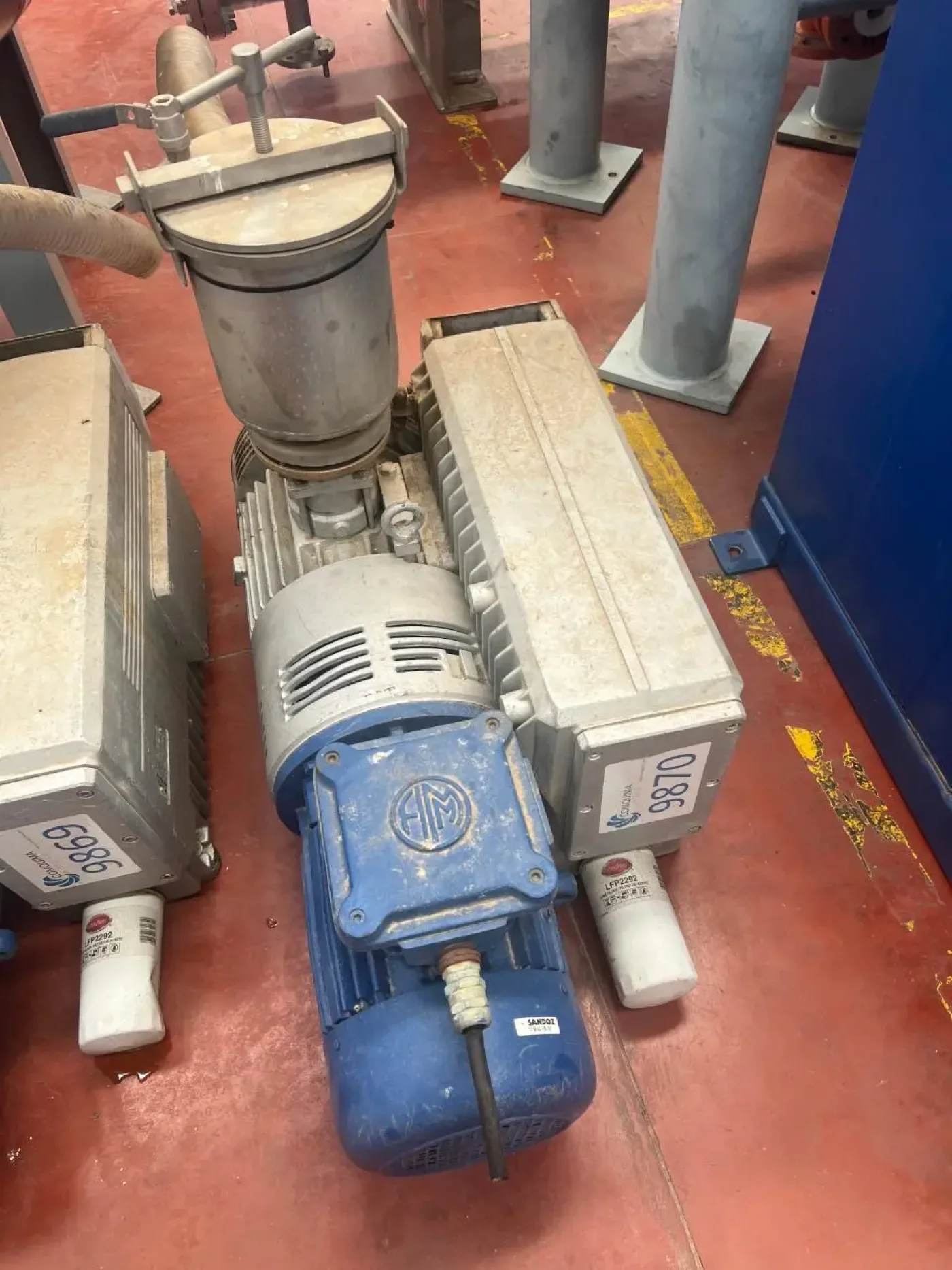 USED BUSCH RA 0302 D 561 ROTARY VAN VACUUM PUMP - 3