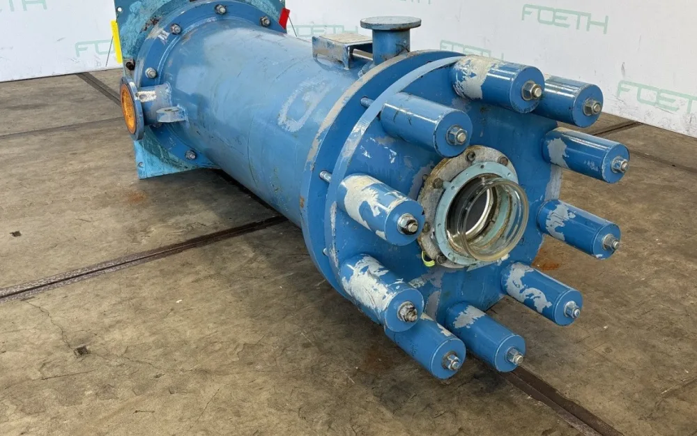Le Carbone-Lorraine Polybloc NC610G (24 m2) - Shell and tube heat exchanger