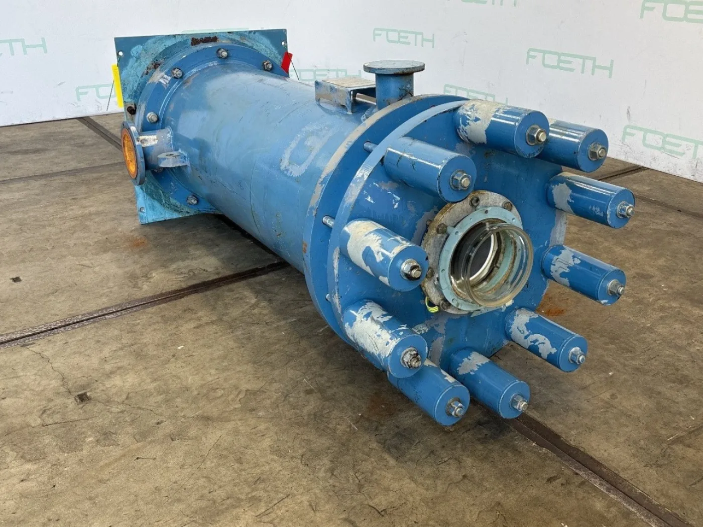 Le Carbone-Lorraine Polybloc NC610G (24 m2) - Shell and tube heat exchanger - 1