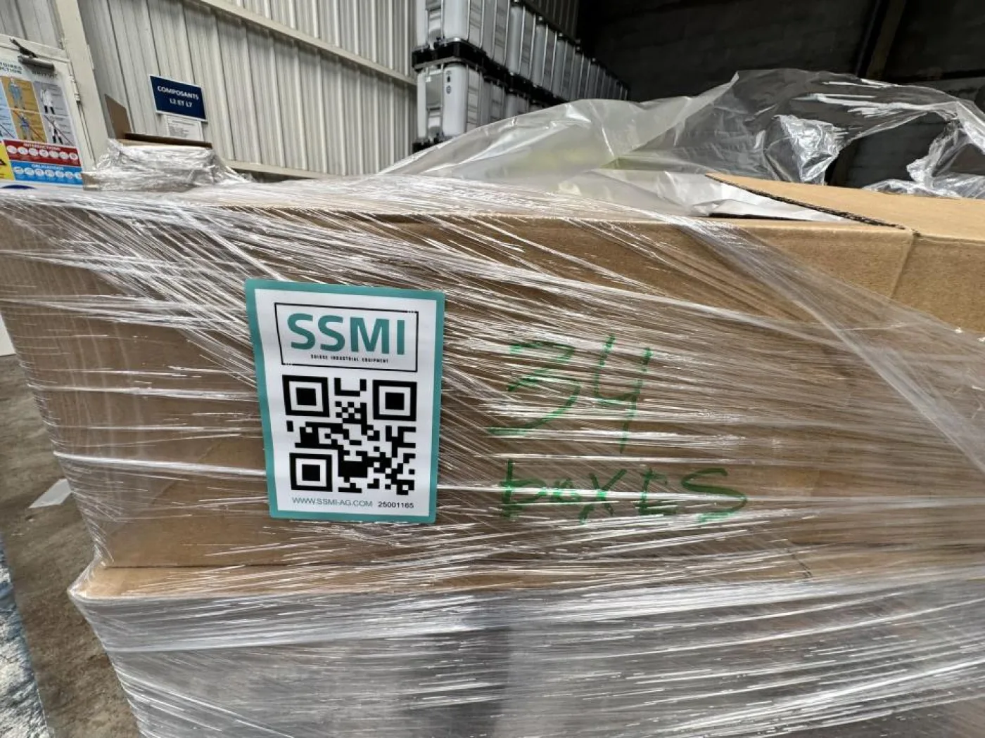 Self-adhesive label roll 34 boxes - 5