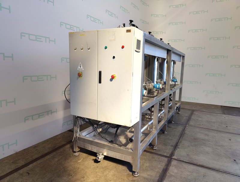 Inotec Reblend Tank 4x 400Ltr. - Vertical tank