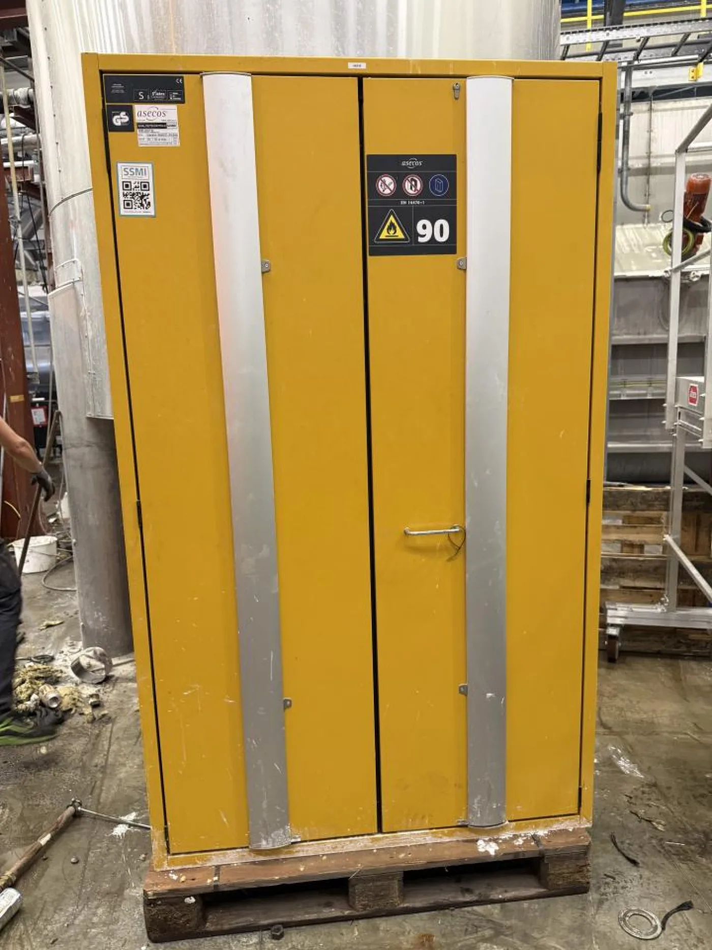 2015 Asecos Fire-Resistant Chimie Storage Cabinet - 6