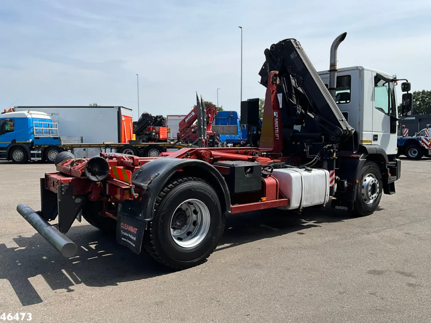 Iveco Eurotech 190E35 Manual Full Steel Hiab 12 Tonmeter laadkraan - 6