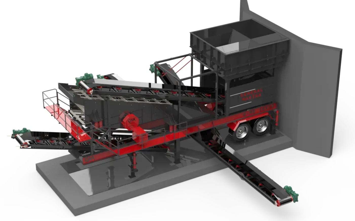 GNR ME1650 — Mobile (Dry) Screening Plant - 5