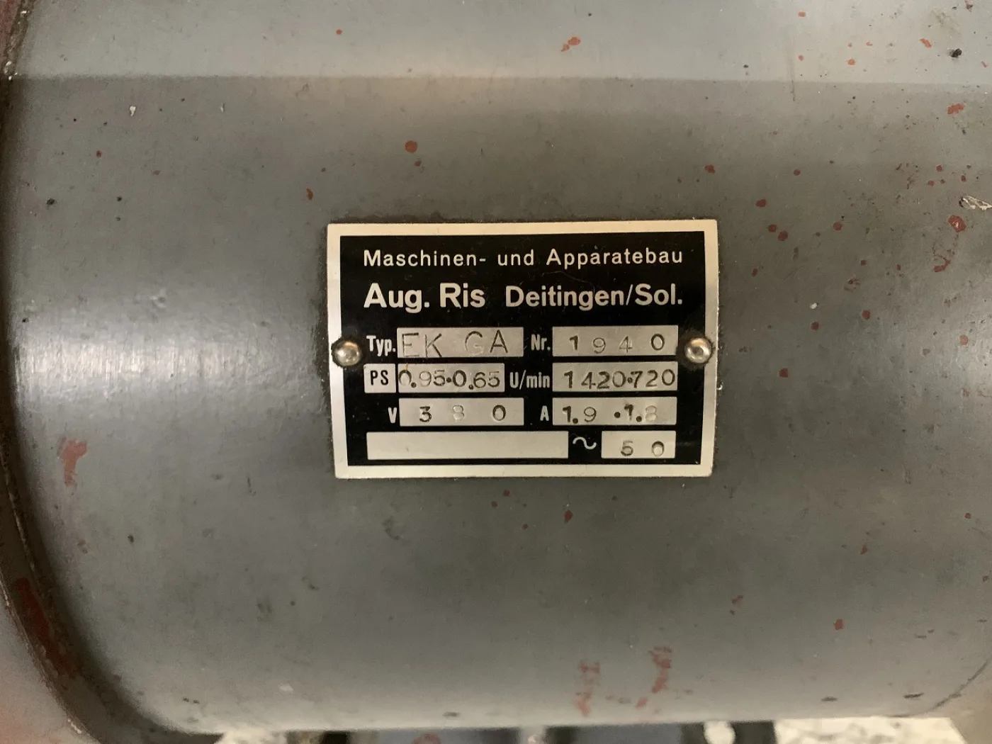 MOTEUR “RIS” TYPE EK GA - 5