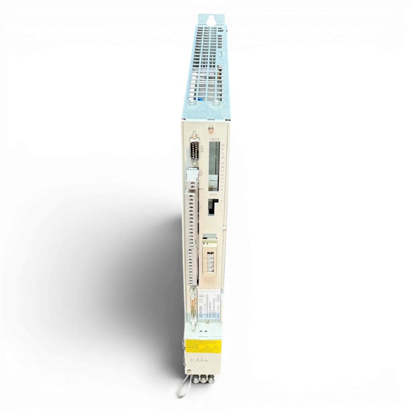 SIEMENS SIMODRIVE LT-MODUL INT.50A 6SN1123-1AA00-0CA2 mit Einschubmodul 6SN1118-0AA11-0AA1 für IMA 610 V X-Achse - 4