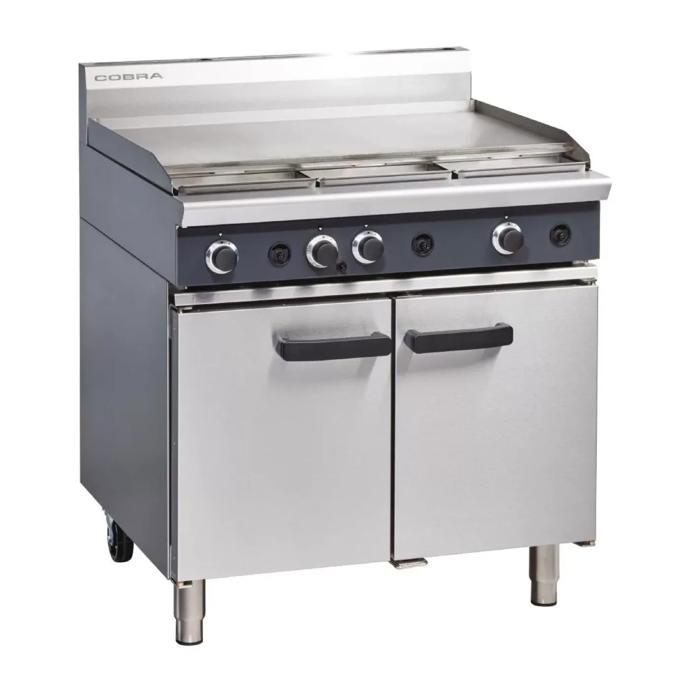 Blue Seal Cobra LPG Oven Range with Griddle Top CR9A - islandcatering - 1