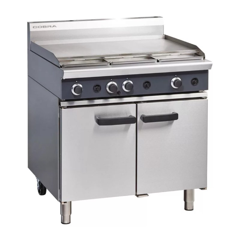 Blue Seal Cobra LPG Oven Range with Griddle Top CR9A - islandcatering