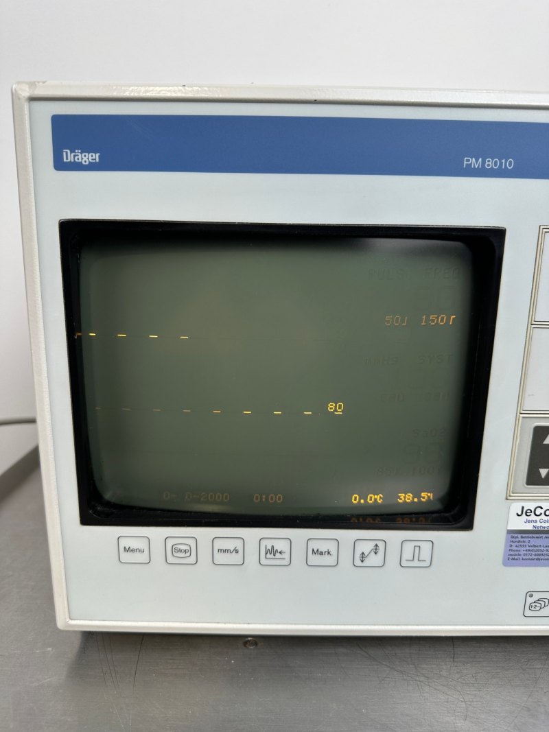 Dräger PM8010 Patientenmonitor Vitaldatenmonitor